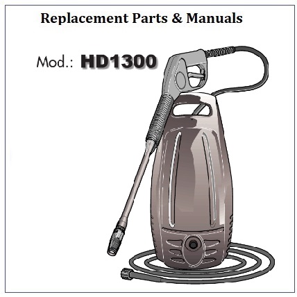 Husky HD1300 & HD1400 Electric Pressure Washer Replacement Parts Husky HD1300 & HD1400 Electric Pressure Washer Replacement Parts
